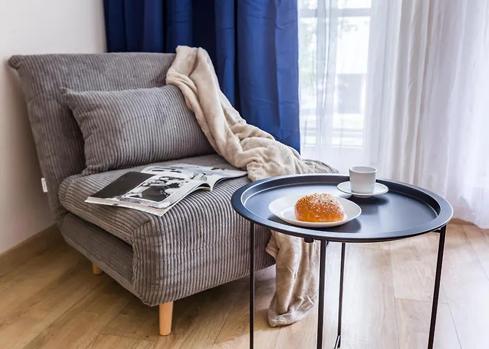 شقة Wola Nest By Aparo - Metro Rondo Daszynskiego, Centrum, Browary Warszawskie, Winda, Balkon وارسو