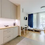 شقة Wola Nest By Aparo - Metro Rondo Daszynskiego, Centrum, Browary Warszawskie, Winda, Balkon *