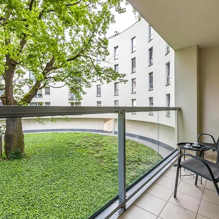 شقة Wola Nest By Aparo - Metro Rondo Daszynskiego, Centrum, Browary Warszawskie, Winda, Balkon *