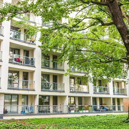 شقة Wola Nest By Aparo - Metro Rondo Daszynskiego, Centrum, Browary Warszawskie, Winda, Balkon